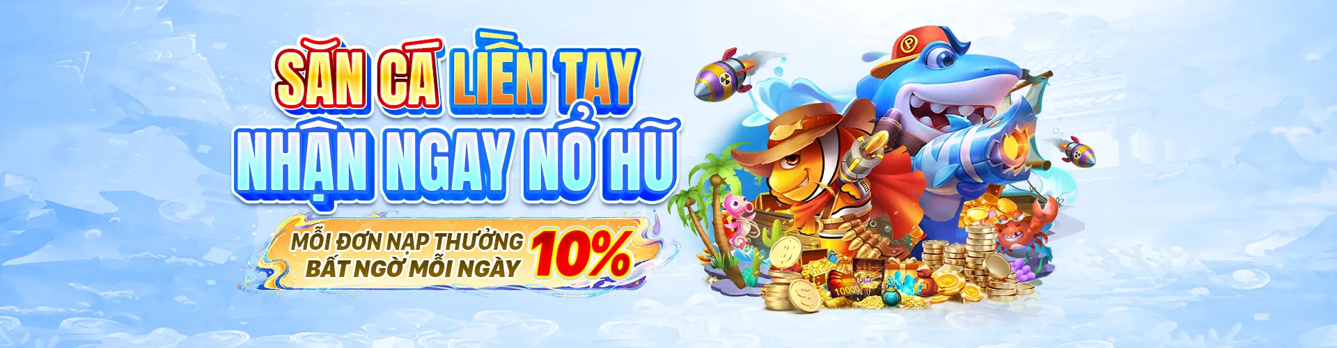 Bắn Cá MG188 Khuyến Mãi - Đại dương vàng
